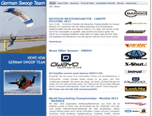 Tablet Screenshot of german-swoop-team.de